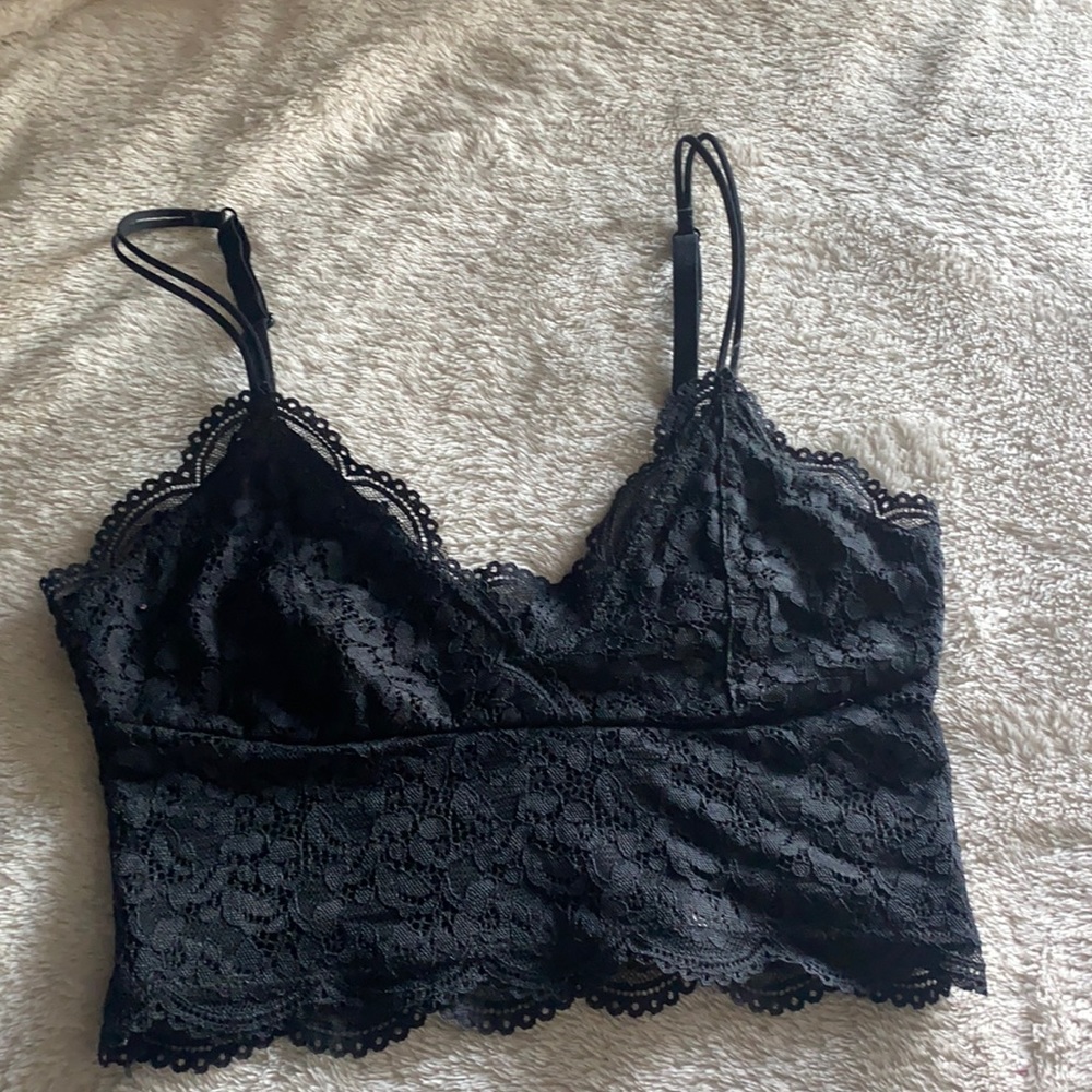 Black bralette